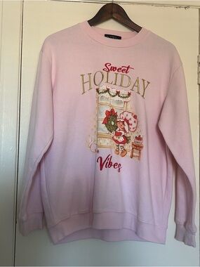 Strawberry Shortcake Crewneck Holiday Sweatshirt